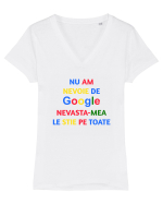 Nevasta mea Tricou mânecă scurtă guler V Damă Evoker