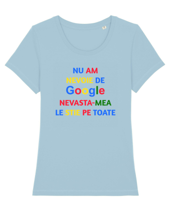 Nevasta mea Sky Blue