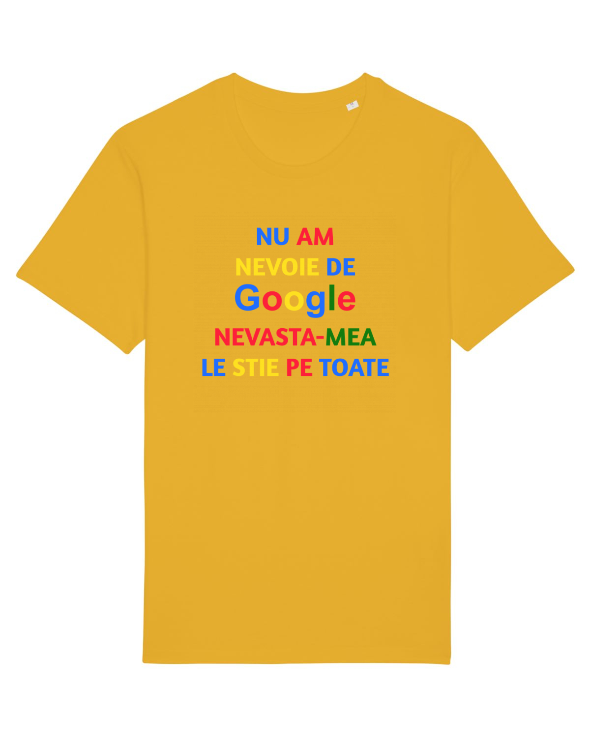 Tricou mânecă scurtă Unisex Rocker Spectra Yellow