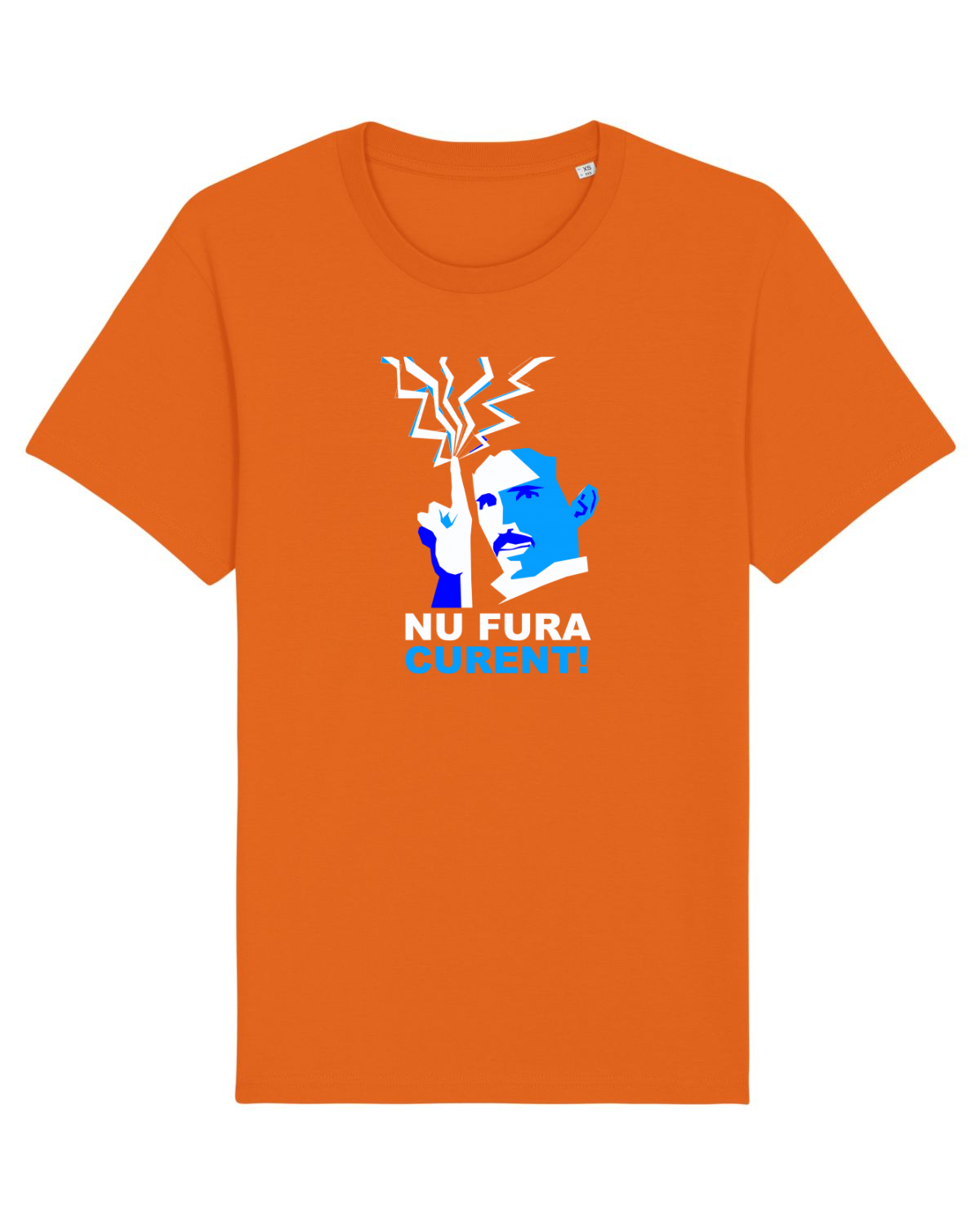 Tricou mânecă scurtă Unisex Rocker Bright Orange