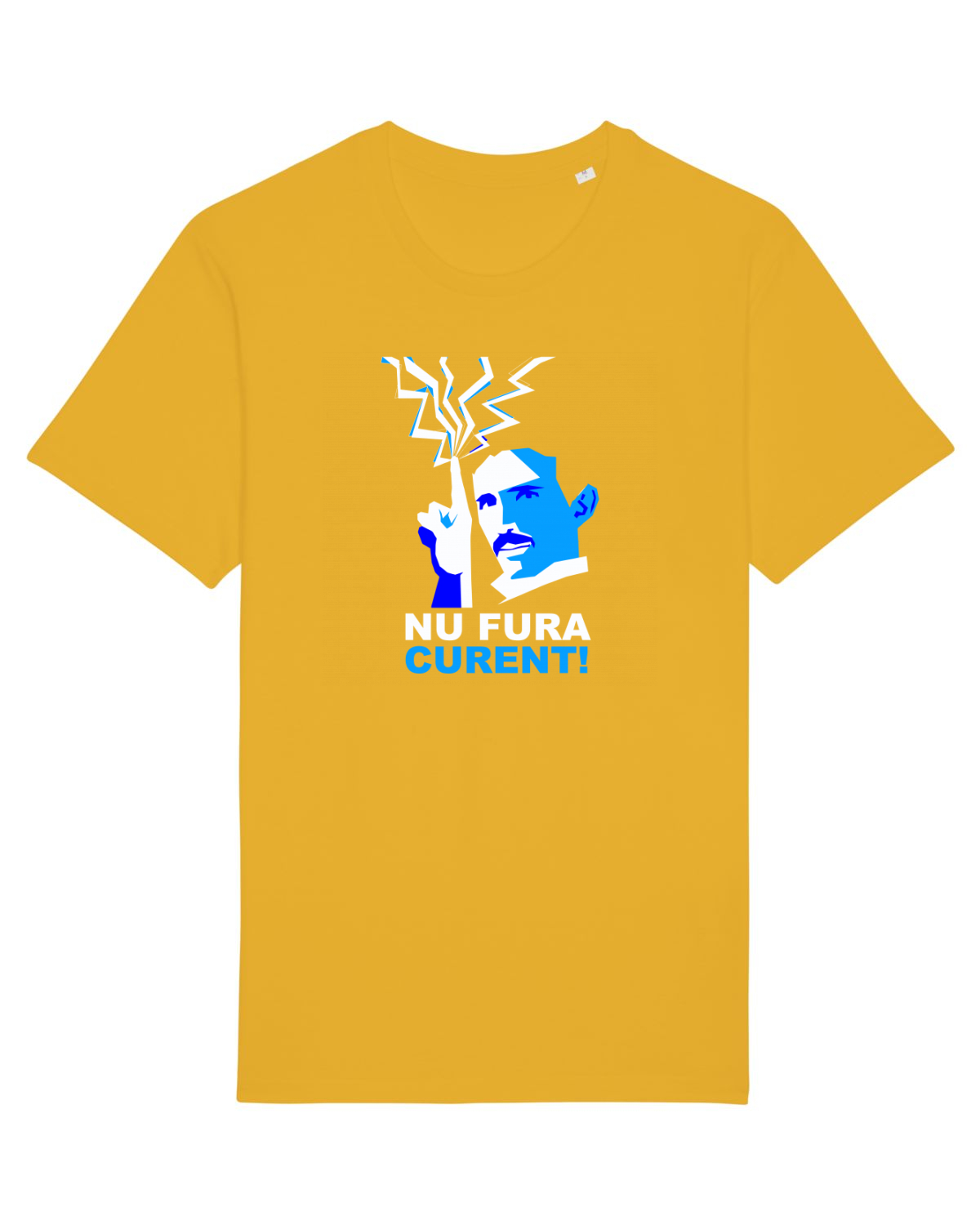 Tricou mânecă scurtă Unisex Rocker Spectra Yellow