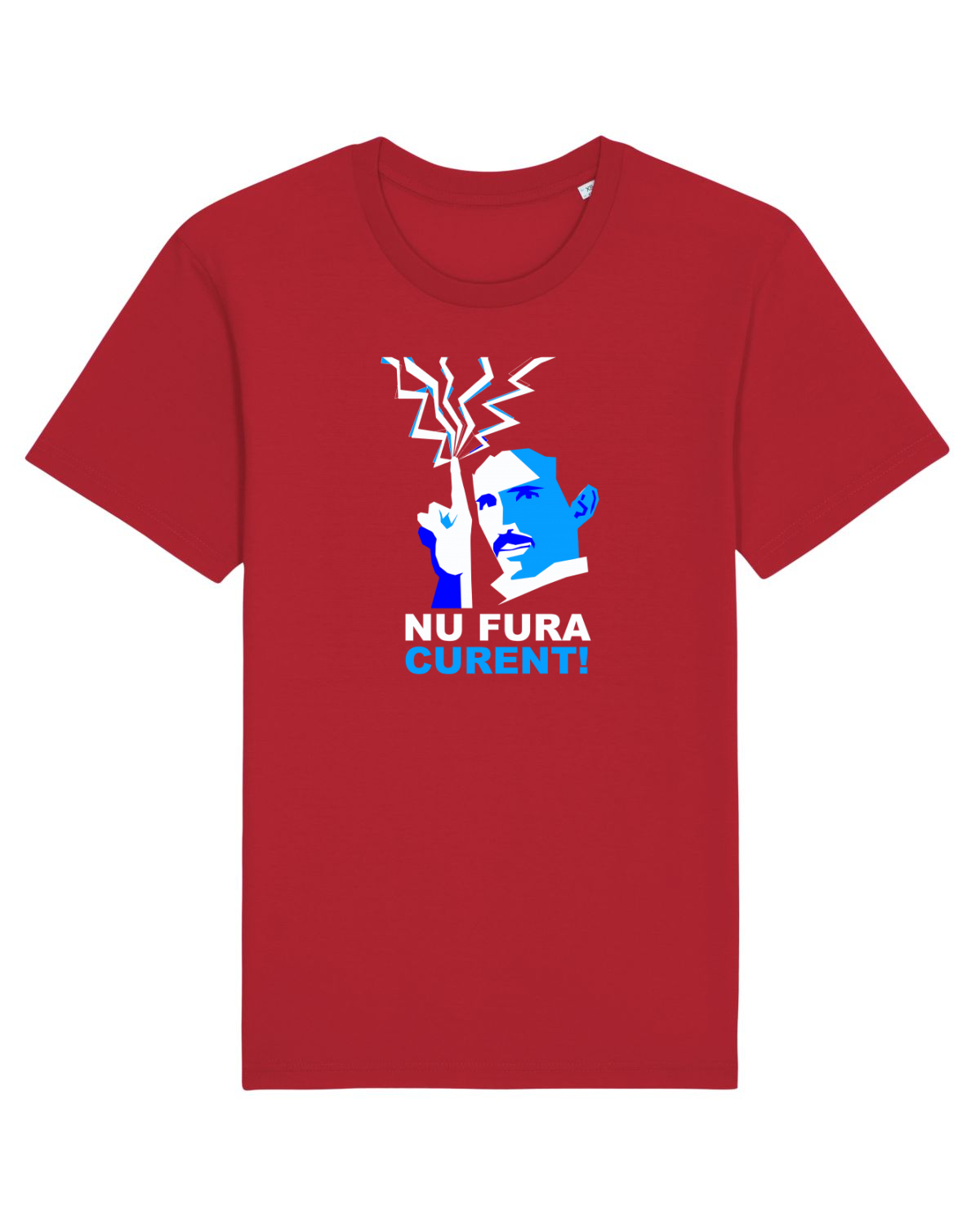 Tricou mânecă scurtă Unisex Rocker Red