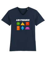 AM FIGURI Tricou mânecă scurtă guler V Bărbat Presenter