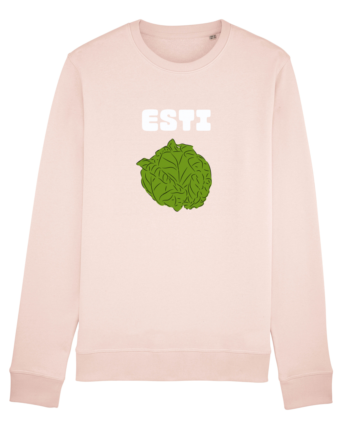 Bluză mânecă lungă Unisex Rise Candy Pink