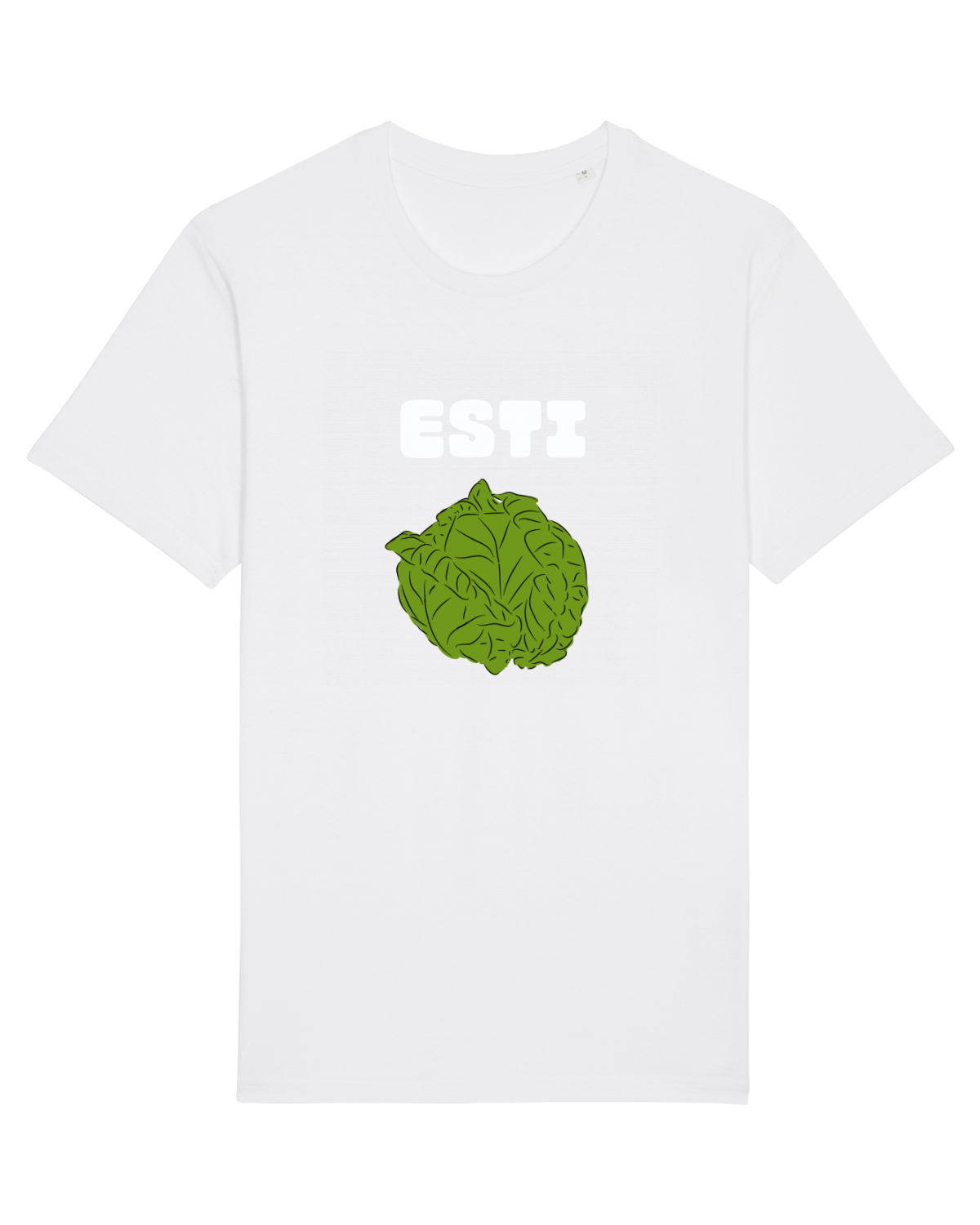 Tricou mânecă scurtă Unisex Rocker White
