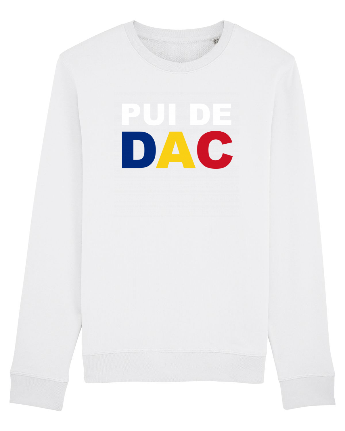 Bluză mânecă lungă Unisex Rise White
