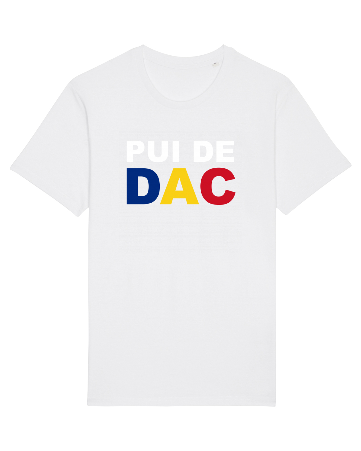 Tricou mânecă scurtă Unisex Rocker White