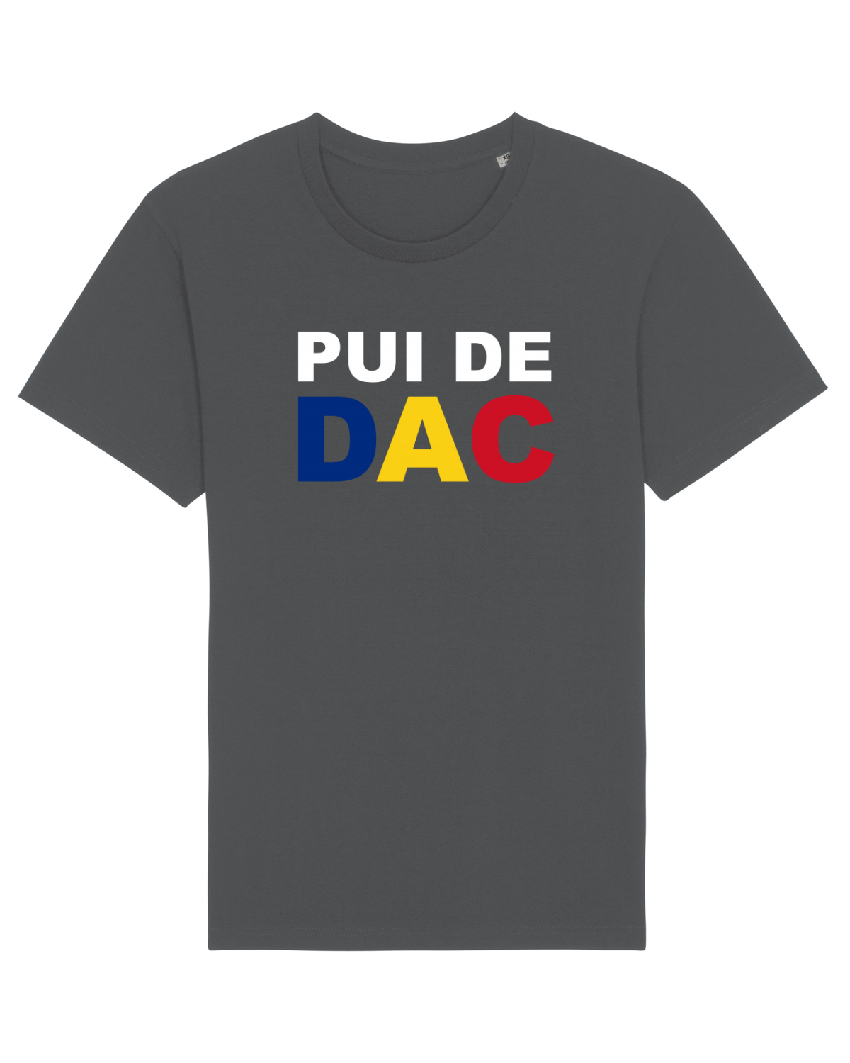 Tricou mânecă scurtă Unisex Rocker Anthracite