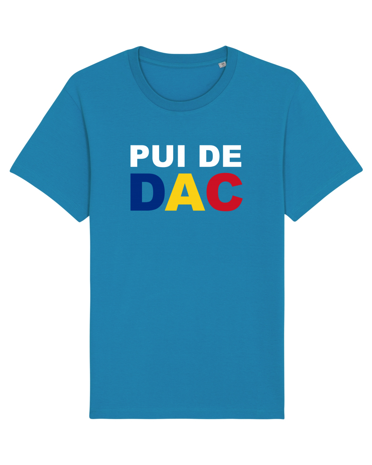 Tricou mânecă scurtă Unisex Rocker Azur