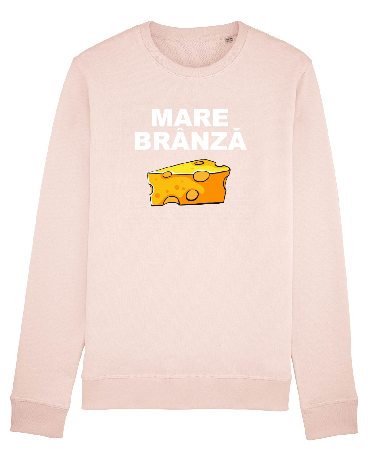 Bluză mânecă lungă Unisex Rise Candy Pink
