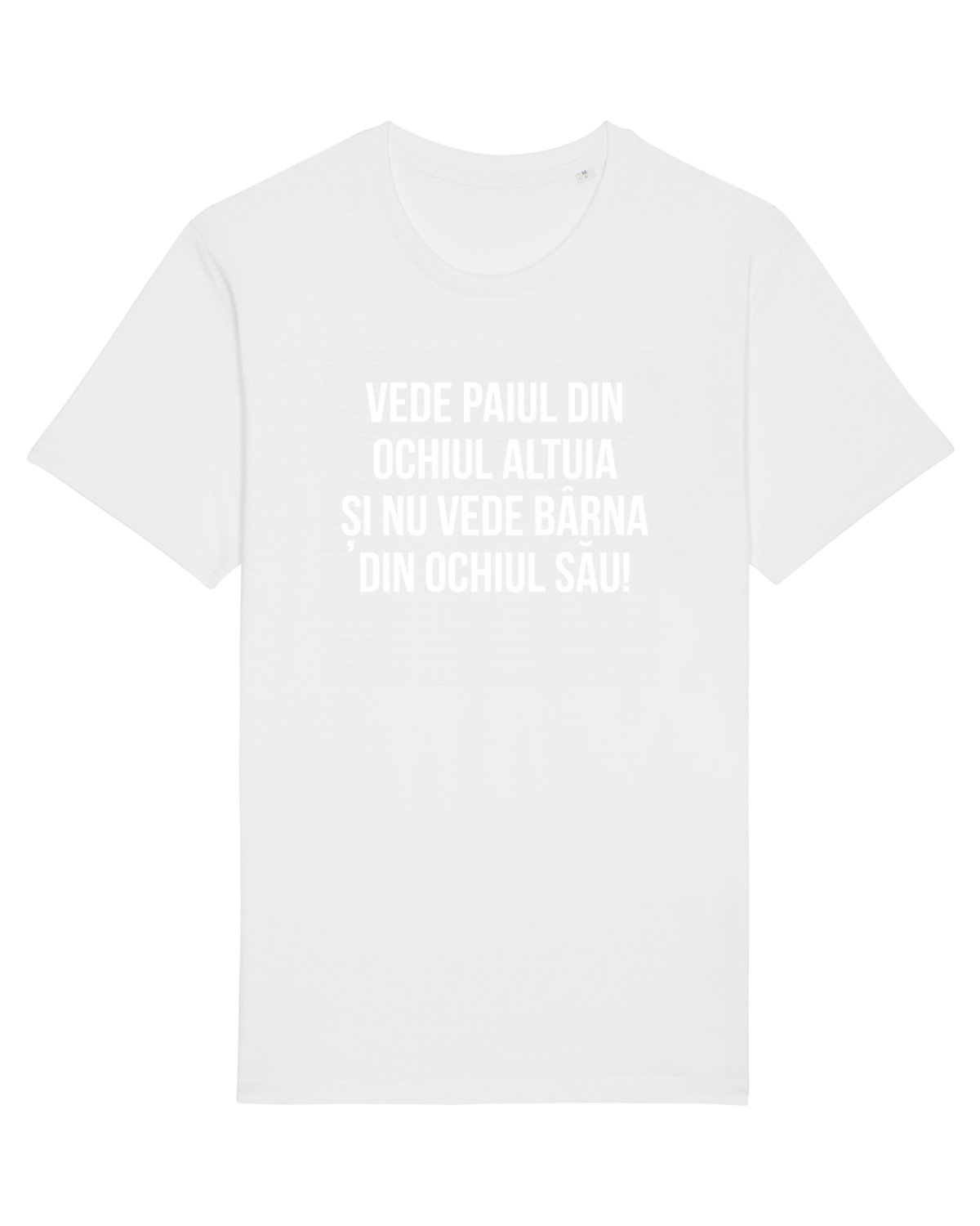 Tricou mânecă scurtă Unisex Rocker White