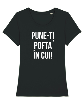 PUNE POFTA IN CUI Black