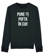 PUNE POFTA IN CUI Bluză mânecă lungă Unisex Rise