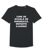 DIMINEATA Tricou mânecă scurtă guler larg Bărbat Skater