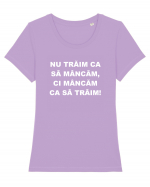 MANCAM Tricou mânecă scurtă guler larg fitted Damă Expresser