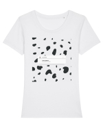 Take a break Tricou mânecă scurtă guler larg fitted Damă Expresser