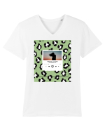 Mentally gone Tricou mânecă scurtă guler V Bărbat Presenter