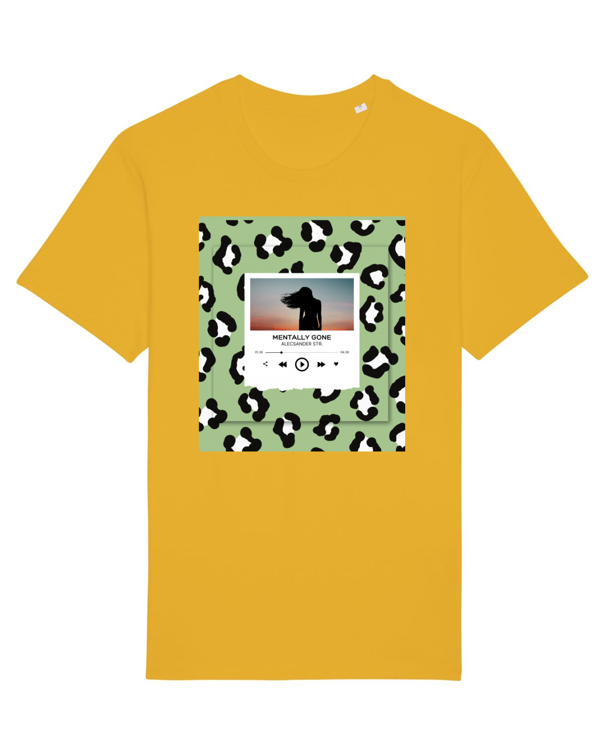 Tricou mânecă scurtă Unisex Rocker Spectra Yellow