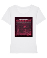 SAME Tricou mânecă scurtă guler larg fitted Damă Expresser