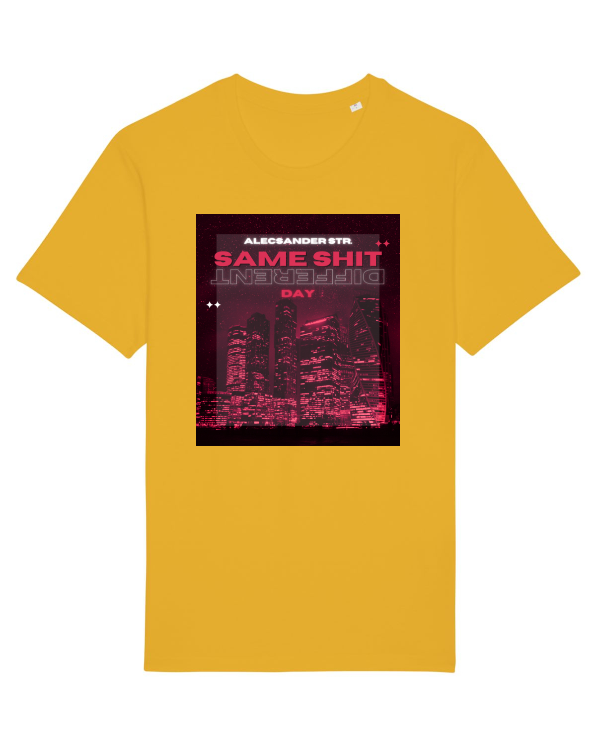 Tricou mânecă scurtă Unisex Rocker Spectra Yellow