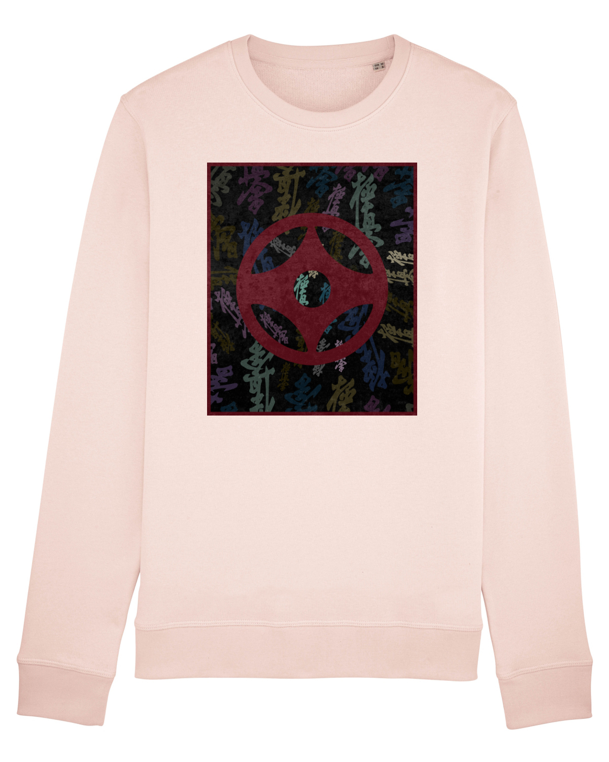 Bluză mânecă lungă Unisex Rise Candy Pink