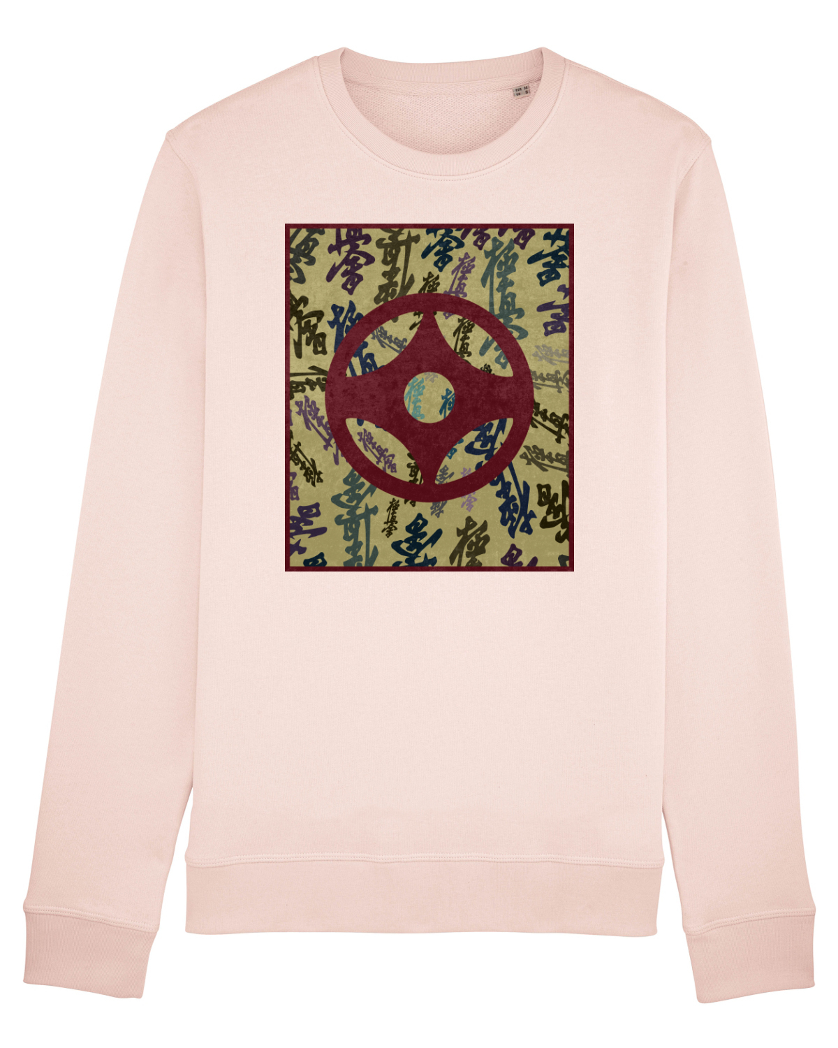 Bluză mânecă lungă Unisex Rise Candy Pink