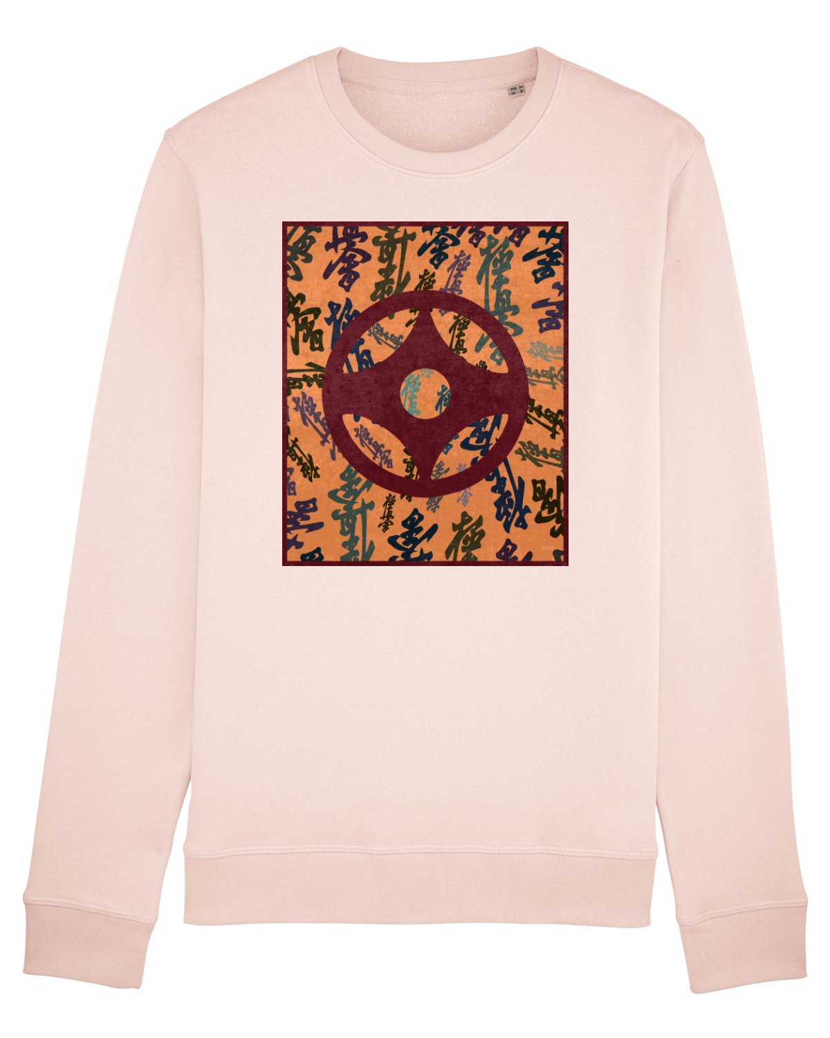 Bluză mânecă lungă Unisex Rise Candy Pink