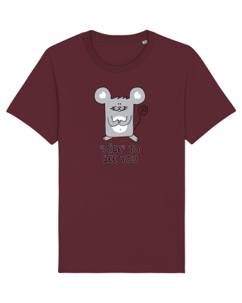 MICE to see you Burgundy