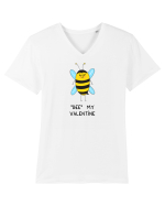BEE my Valentine Tricou mânecă scurtă guler V Bărbat Presenter