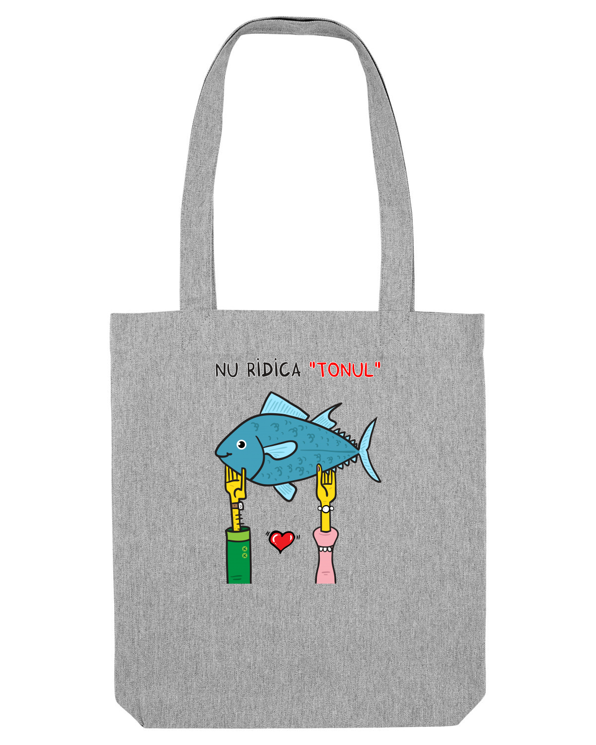 Sacoșă textilă Heather Grey