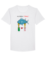 Nu ridica „tonul”... de Valentines Day Tricou mânecă scurtă guler larg Bărbat Skater