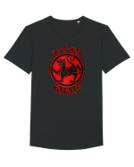 Shotokan Karate Tricou mânecă scurtă guler larg Bărbat Skater