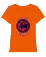 Shotokan Karate Tricou mânecă scurtă guler larg fitted Damă Expresser