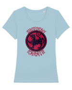 Shotokan Karate Tricou mânecă scurtă guler larg fitted Damă Expresser