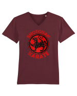 Shotokan Karate Tricou mânecă scurtă guler V Bărbat Presenter