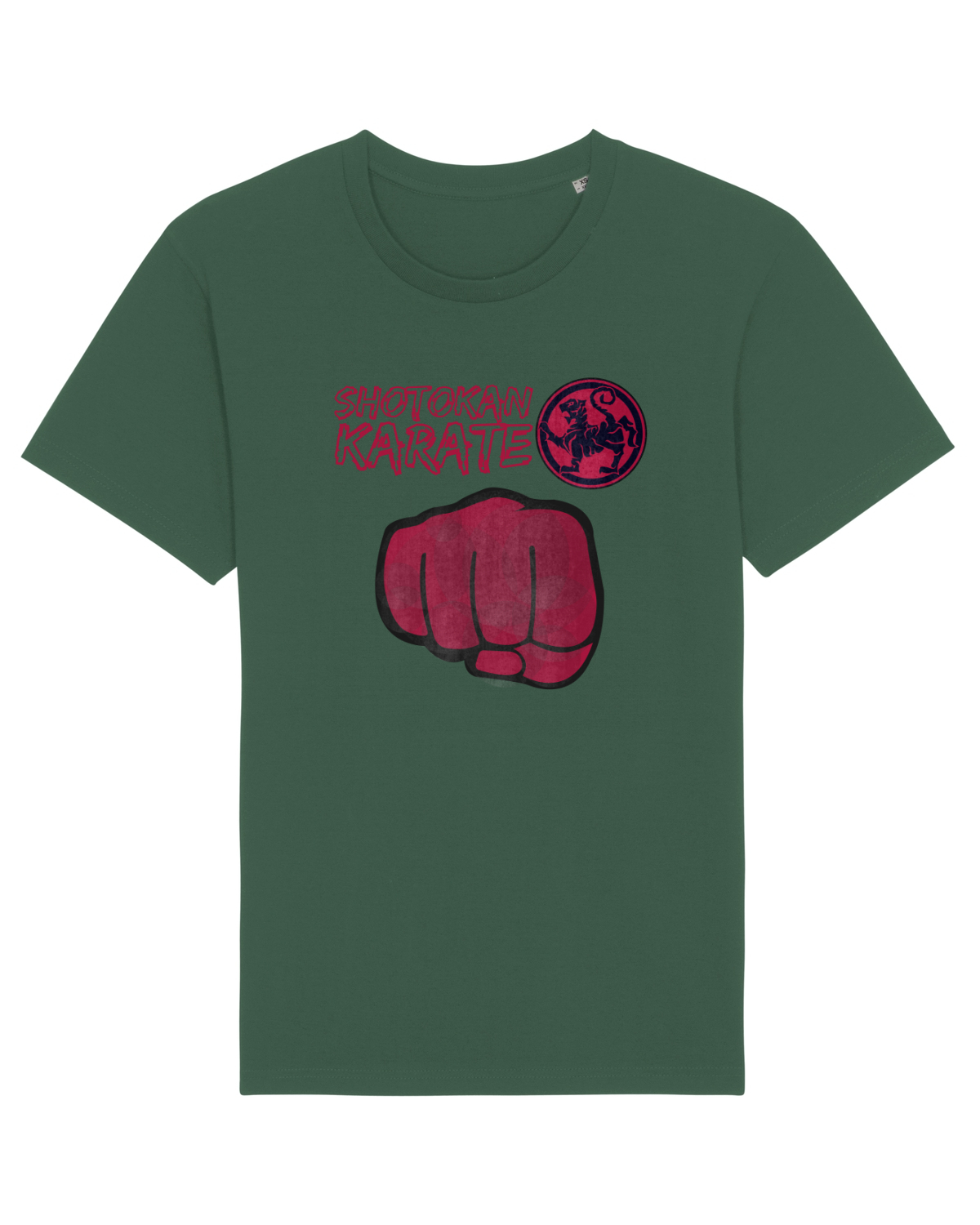 Tricou mânecă scurtă Unisex Rocker Bottle Green