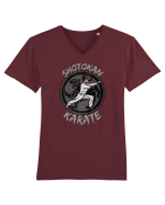 Shotokan Karate Tricou mânecă scurtă guler V Bărbat Presenter