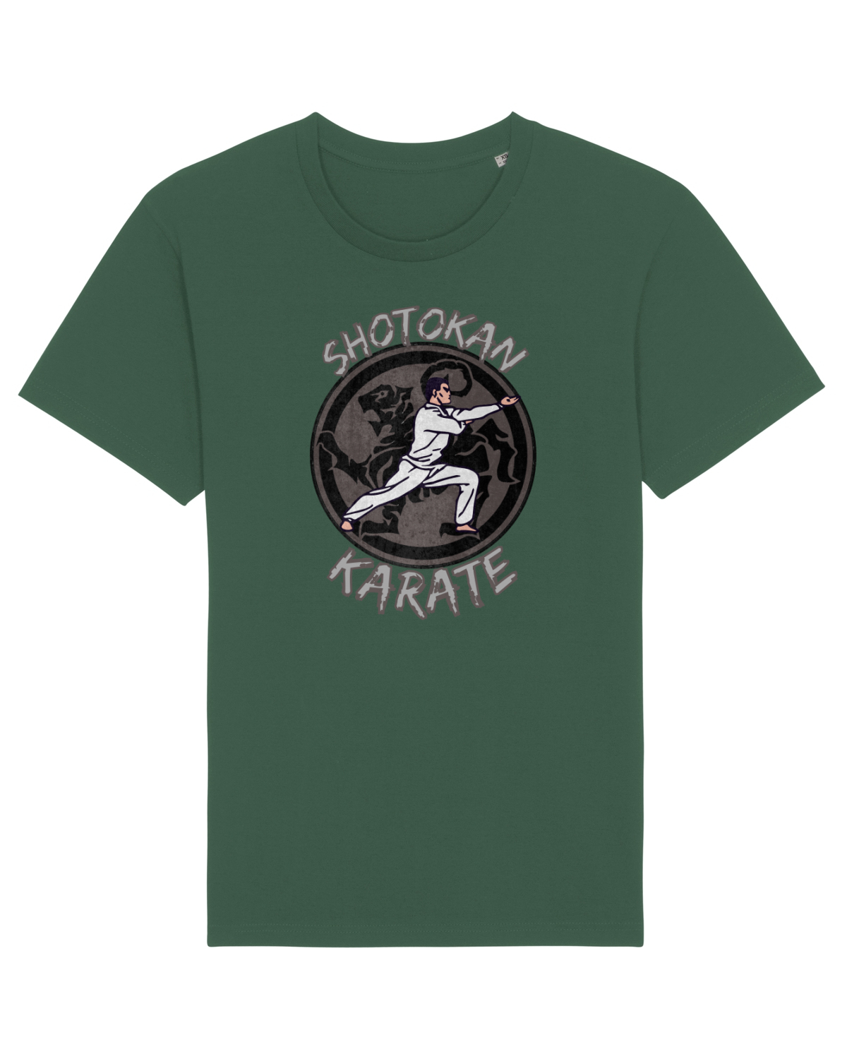 Tricou mânecă scurtă Unisex Rocker Bottle Green