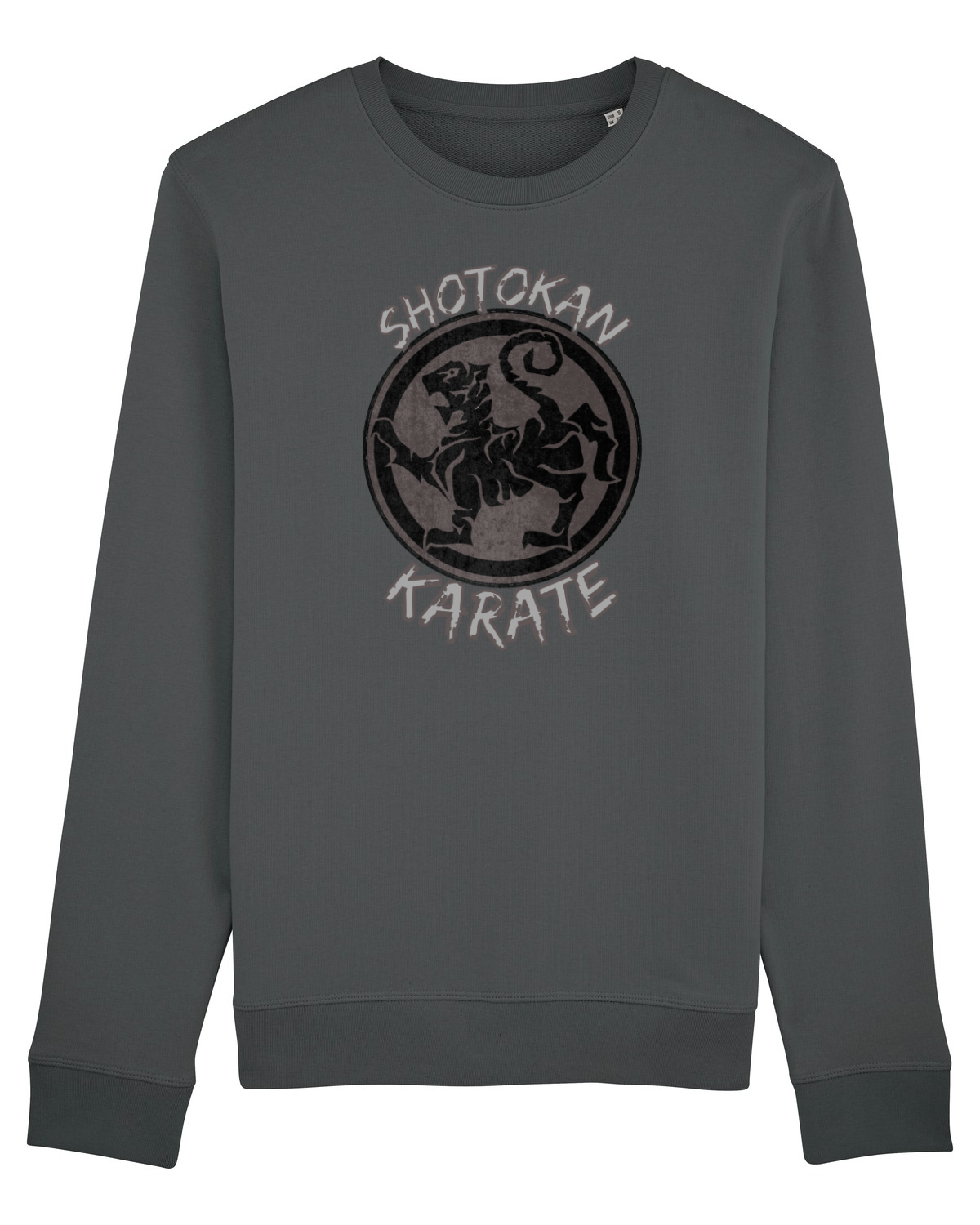 Bluză mânecă lungă Unisex Rise Anthracite