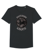 Shotokan Karate Tricou mânecă scurtă guler larg Bărbat Skater