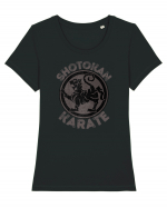 Shotokan Karate Tricou mânecă scurtă guler larg fitted Damă Expresser
