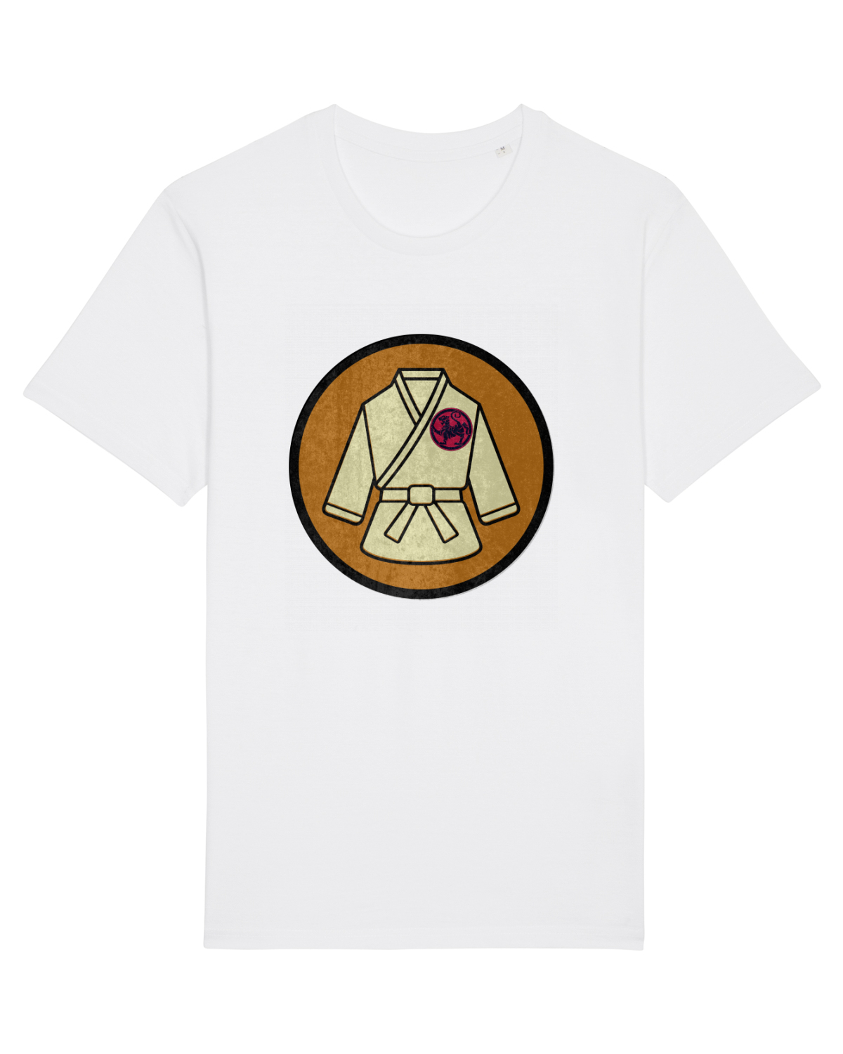 Tricou mânecă scurtă Unisex Rocker White