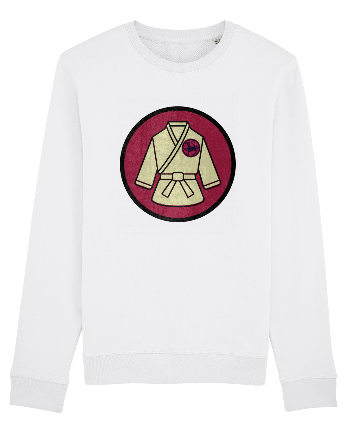 Bluză mânecă lungă Unisex Rise White