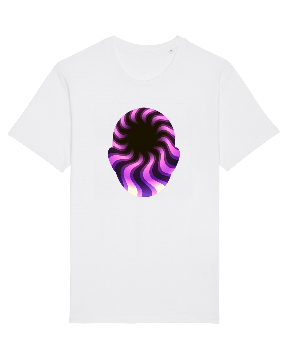 Tricou mânecă scurtă Unisex Rocker White