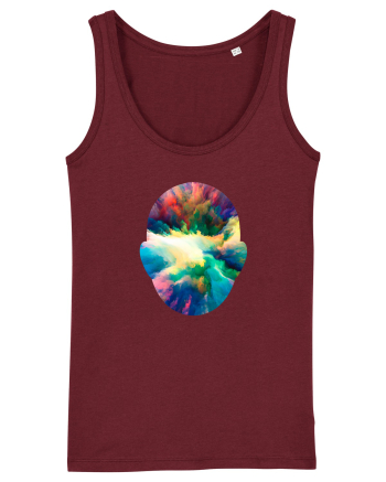 Psychedelic Man  Burgundy