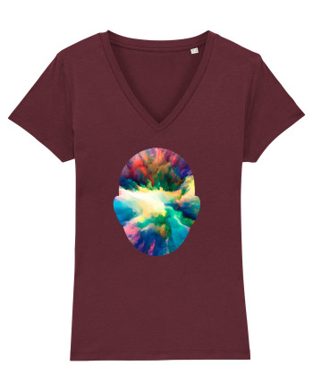 Psychedelic Man  Burgundy