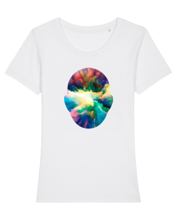 Psychedelic Man  White