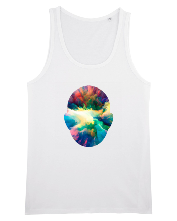Psychedelic Man  White
