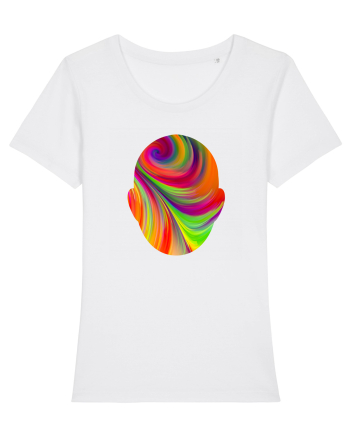Psychedelic Man  White
