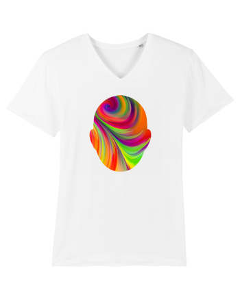 Psychedelic Man  White
